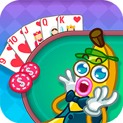 Play Banana Poker HTML5 online on GamePix